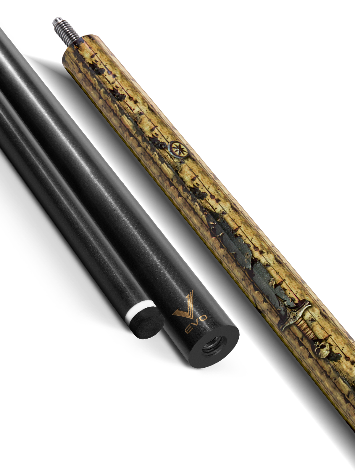 EVO PIRATES POOL CUE - GOLDEN PLUNDER