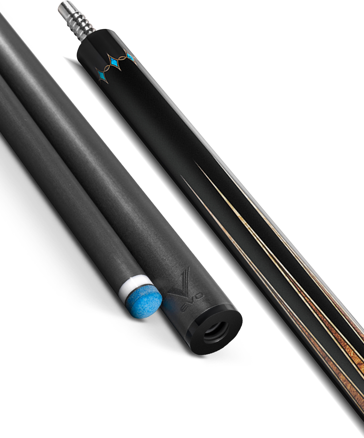 EVO CRYSTAL POOL CUE - EMBER VEIN