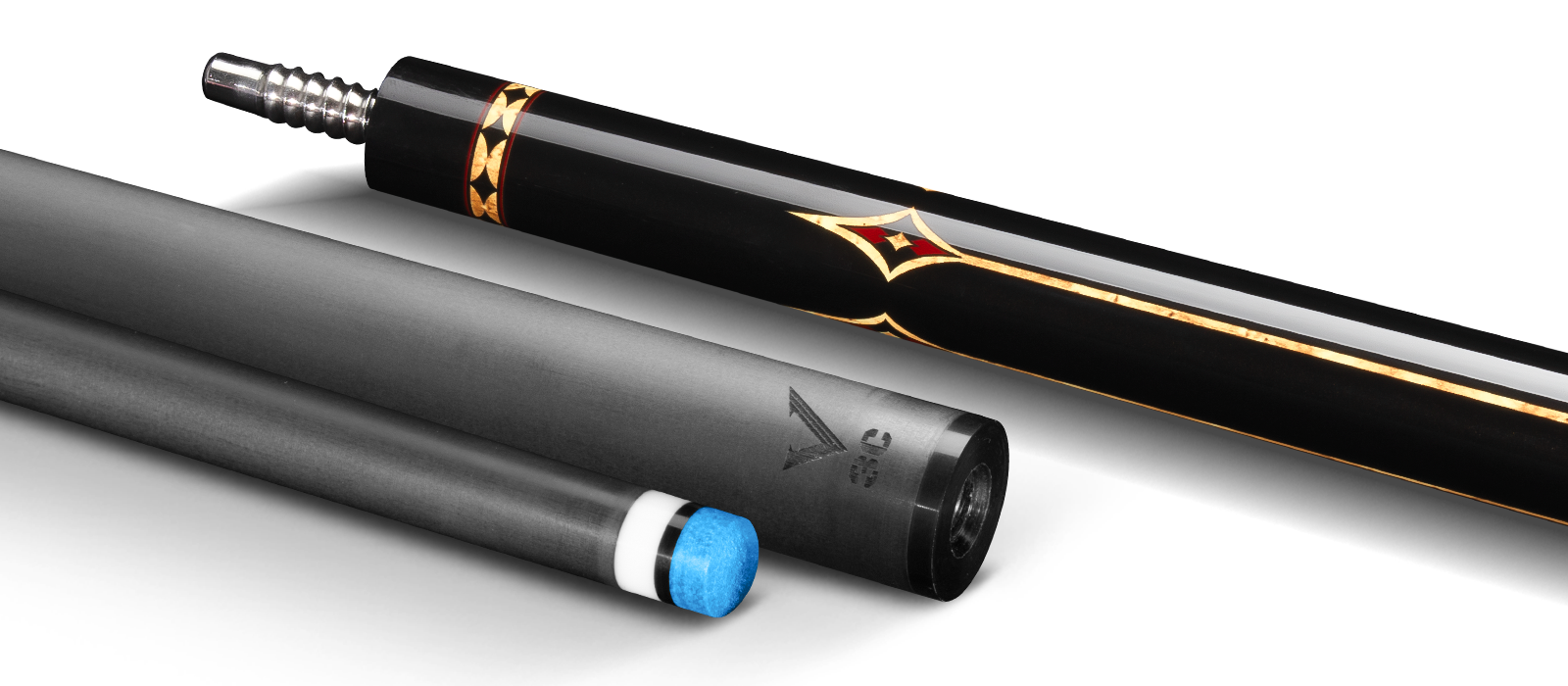 EVO CROWN CAROM CUE - ROYAL BLACK