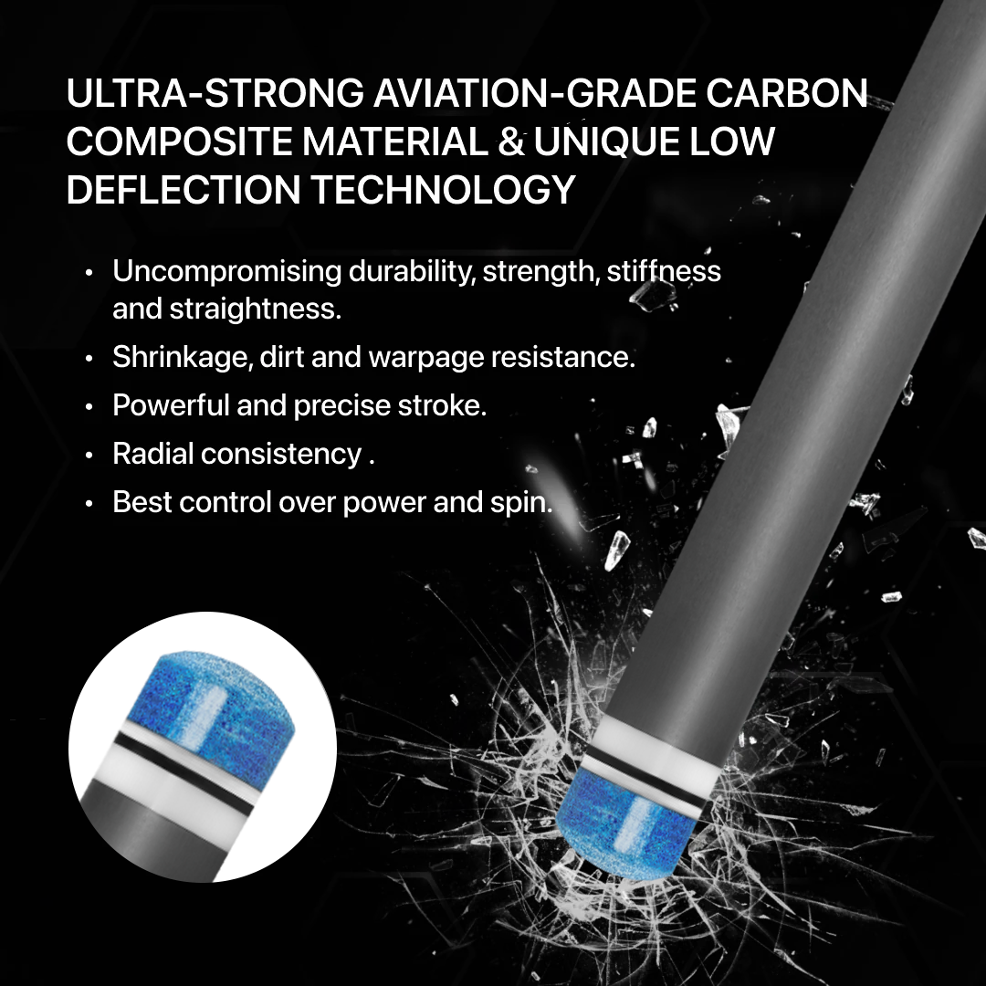 Rhino - 710mm (28'') / 3/8-8 Carbon Carom Single Shaft 12mm